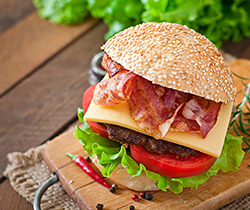 CHEESE DANA BACON BURGER